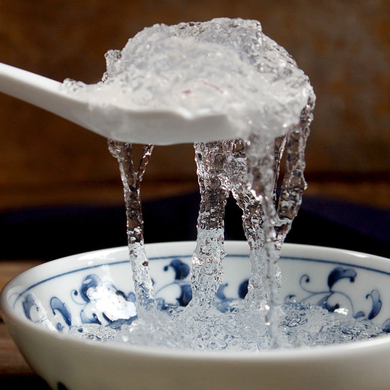 野生雪燕植物燕窝雪莲汁莲花汁滋补植物燕窝桃胶皂角米伴侣20g