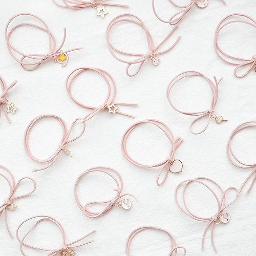 Японская мультяшная универсальная заколка для волос, эластичная резинка, простой и элегантный дизайн