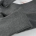 Sọc dọc của Piaohua Yiren 886 được làm mỏng bằng len dày cộng với quần legging nhung màu xám nhung cho nữ mùa thu đông - Xà cạp