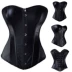 Da tòa corset nữ cơ thể đồ lót cơ thể điêu khắc vest vest phù hợp với bà mẹ bụng đai corset làm đẹp trở lại - Đai giảm béo quần ren cạp cao Đai giảm béo