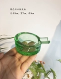 Маленькая стеклянная модная пепельница, кисть для письма
