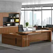 Sếp bàn ghế kết hợp quản lý bàn giám sát bàn giám đốc bàn giám đốc điều hành bàn đơn giản nội thất văn phòng hiện đại - Nội thất văn phòng
