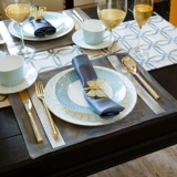 Посуда, бумажные салфетки, комплект, европейский стиль, в американском стиле, легкий роскошный стиль