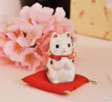 Японский подлинный фармацевт килн цветовой глазурь Mini, богатство кошка молятся кошкой восьмой коробку