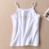 Cổ điển hoang dã Mỏng mỏng cotton màu đen đáy vest ngắn trắng nhỏ dây đeo nữ A802-806 áo ba lỗ cho nữ giới Áo ba lỗ