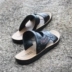 Mùa hè của nam giới dép không trượt dép của nam giới ngoài trời nhựa mang dép và dép mùa hè bãi biển lỗ giày
