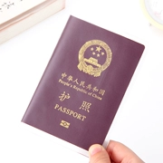 Trong suốt không thấm nước Chà hộ chiếu Túi hộ chiếu Hộ chiếu Hộ chiếu Hộ chiếu Du lịch Đa chức năng Bộ tài liệu