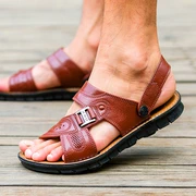 Mùa hè 2018 mới giày nam đi biển xu hướng trẻ trung phiên bản Hàn Quốc của những đôi sandal nam dày sử dụng
