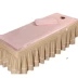 Làm đẹp giường mat massage giường vào mùa hè với lỗ đặc biệt băng lụa mat Thẩm mỹ viện tre mat đệm đơn - Thảm mùa hè