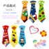Trẻ em của handmade tie Ngày món quà của Cha mẹ mẫu giáo cha mẹ và con sản xuất DIY gói nguyên liệu sáng tạo không dệt dán