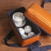 Vintage tre trà lưu trữ hộp Nhật Bản giỏ tre Trung Quốc lồng trà bằng gỗ lồng du lịch Kung Fu bộ trà bụi hoàn thiện giỏ - Trà sứ