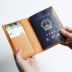 Hộp đựng hộ chiếu da EMMAYAO ví đựng giấy tờ cho nữ Túi thông tin xác thực