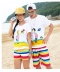 Thái Lan Sanya du lịch quần bãi biển nhanh khô cặp vợ chồng mô hình kỳ nghỉ tuần trăng mật phù hợp với nam giới và phụ nữ quần áo bãi biển kích thước lớn - Quần bãi biển Quần bãi biển