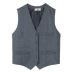 Trung niên nam giới mùa xuân và mùa thu phù hợp với vest vest mỏng phù hợp với vest giản dị cha lỏng XL - Dệt kim Vest