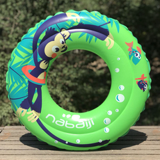 надувной круг 迪卡侬儿童游泳圈腋下双层加厚浮圈2-5岁宝宝学游泳救生圈