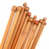 35cm dài đan kim đầu đơn carbon tre kim thanh đan dài khăn choàng đan bằng gỗ len kim đan Công cụ - Công cụ & vật liệu may DIY Công cụ & vật liệu may DIY
