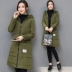 2018 mới chống mùa giải phóng mặt bằng đặc biệt sinh viên phần dài nữ xuống áo khoác bông độn bông giảm giá Hàn Quốc mùa đông