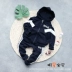 Quần áo trẻ em Lai Fulai 2019 áo cotton cho bé trai thể thao phù hợp với trẻ em Hàn Quốc hai bộ quần áo trẻ em thủy triều 9336 - Phù hợp với trẻ em