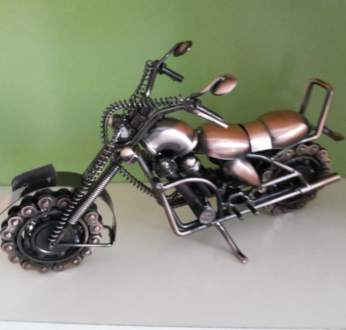 Очень большая железная модель мотоцикла, креативная мебель для дома, украшение гостиной, новые украшения для дома, подарки для рукоделия