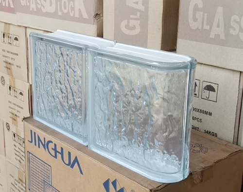 Импортированные облака и туман края полая стеклянная кирпичная перегородка стеклянная стена входная фоновая стена перегородка в ванной комнате