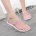 dép phòng lab Baotou Dép Nữ 2023 Mới Đáy Bằng Rỗng Chống Trơn Trượt Jelly Đi Biển Crocs Dép Nhựa Nữ Xu Hướng Mùa Hè Dép y tế 