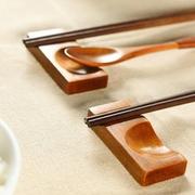 Hộ gia đình đũa gỗ đũa đũa nhà bếp sáng tạo Nhật Bản-bàn ăn theo phong cách đũa mat khung đũa kéo muỗng bộ đồ ăn giá