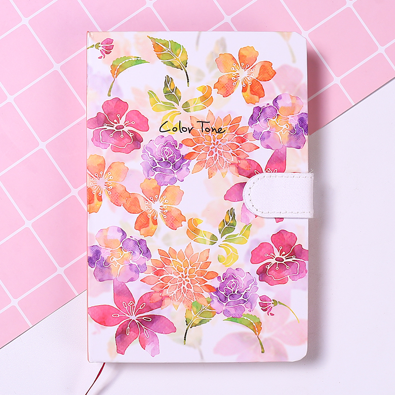 Rose RedSimplicity literature Retro Hand book college student like a breath of fresh air lovely girl delicate diary originality a6 Notebook