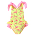 Đồ bơi trẻ em dễ thương bé gái bé flamingo bé gái áo tắm một mảnh áo tắm trẻ em bikini - Bộ đồ bơi của Kid bộ đồ bơi cho bé gái Bộ đồ bơi của Kid