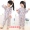 Bộ đồ ngủ trẻ em Xiêm Phim hoạt hình Cotton Boy Baby One Piece Big Girl Girl Dài tay Dịch vụ leo núi Quần áo 2-3-5 tuổi