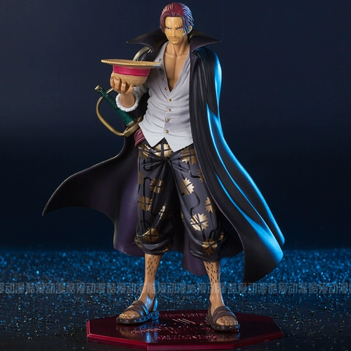 One Piece Pop Big Bear Acesha Crocodile Император красно -подготовленный орлиной глаз Luffy Yellow Ape Модель модели
