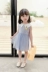 Quần áo trẻ em trẻ em phong cách nước ngoài cô gái váy không tay 2020 mùa hè mới thời trang Hàn Quốc váy công chúa 4 nữ kho báu 3 - Váy