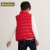 Balla Balla Áo vest trẻ em Mùa đông Trẻ em Hàn Quốc mới Mặc Big Children Cotton Mặc bé trai Áo vest ấm - Áo ghi lê