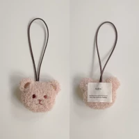 Молочный чайный медведь (коричневая веревка)