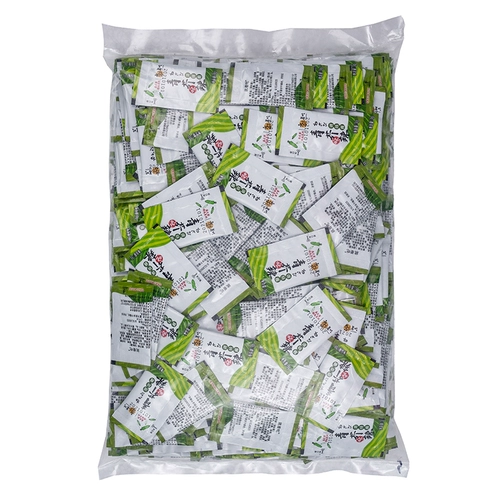 Xi Zhijia Green Tup -Spicy соус горчичный соус 3 грамма × 500 пачек морепродуктов Sushi Commercial Take упаковывает небольшие ингредиенты