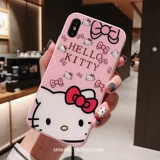 Apple, чехол для телефона, стеклянный мультяшный защитный чехол XS Max, iphone, 7plus, 8/