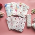 Mùa thu và mùa đông quần cotton pyjama rộng kích thước lớn dệt kim cotton thoáng khí quần hoạt hình in quần nhà quần thường quần jean ống rộng nam Quần tây