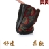 Mùa đông cũ giày vải Bắc Kinh giày phụ nữ cao đầu chống trượt đế dày cho người trung niên và cao tuổi giày bông ấm áp dày mẹ giày ủng - Bật lửa
