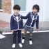 Bộ đồ cotton trẻ em phù hợp với cặp đôi tình nhân tuổi trẻ với bạn với cùng một màn trình diễn nhiếp ảnh chụp ảnh hát đồng phục học sinh - Đồng phục trường học / tùy chỉnh thực hiện
