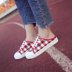 Sinh viên Bao Đầu nửa dép nữ mùa hè 2018 dép mới Hàn Quốc phiên bản của hoang dã không có gót giày vải phẳng cao đẳng gió Plimsolls