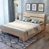 Tất cả các giường gỗ rắn giường đôi ngân sách 1,5 m 1,8 m thuê một phòng ngủ thứ hai với giường đôi lắp ráp giường thông - Giường mẫu giường ngủ đơn giản Giường