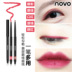 Trang điểm NOVO Multi-Functional Beauty Pen Xoay tự động Hai đầu Lip liner Lying Silkworm Eyeliner Eye Shadow Pen - Bóng mắt màu mắt huda Bóng mắt