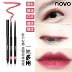 Trang điểm NOVO Multi-Functional Beauty Pen Xoay tự động Hai đầu Lip liner Lying Silkworm Eyeliner Eye Shadow Pen - Bóng mắt