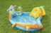 Mới lớn cá mập inflatable pad hồ bơi với slide có thể phun nước vườn hồ bơi phim hoạt hình động vật đồ chơi bóng hồ bơi be bơi phao cho người lớn giá rẻ Bể bơi / trò chơi Paddle