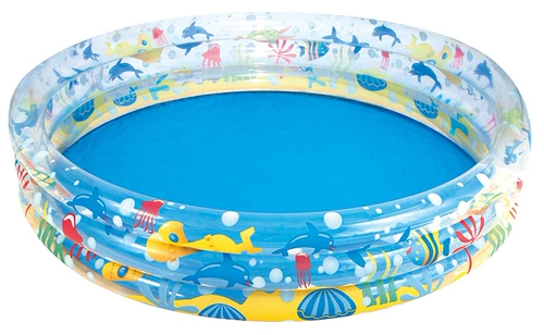 Bestway, морской надувной круглый маленький бассейн для детского сада для ползания для рыбалки