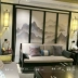 Bình phong phong cảnh hiên nhà kiểu Trung Quốc phòng khách khách sạn cao cấp đơn giản hiện đại gỗ rắn gấp màn hình gấp di động