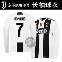 Áo Juventus 18-19 Juventus sân nhà thứ 7 C Ronaldo áo dài tay đồng phục bóng đá số 10 Đồng phục Dibala - Bóng đá tất đá bóng rẻ nhất	