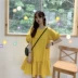 Mùa hè 2019 mới của phụ nữ phiên bản Hàn Quốc của chiếc đầm nhỏ tay áo lỏng lẻo tươi mới - Sản phẩm HOT đầm ôm body Sản phẩm HOT