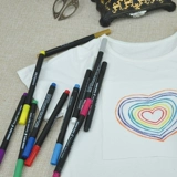 Ткань, ручки для рисования, одежда, дизайнерский комплект, футболка, ручная роспись