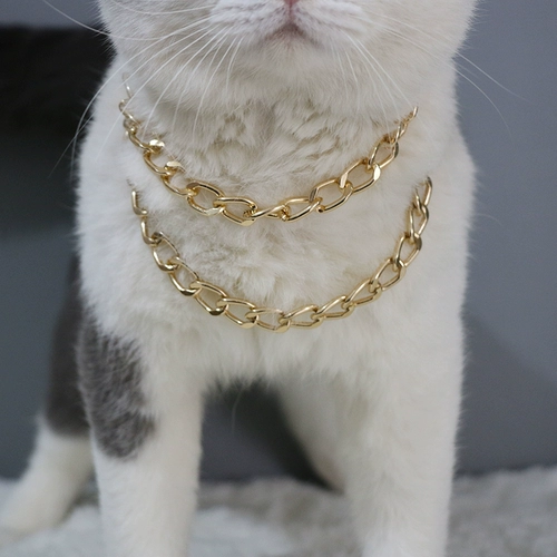 Ожерелье Большого Брата ~ Супер полишные собаки для питомца и кошачья золотая цепочка