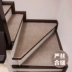 咖 乐 颜 Cầu thang chống trượt mat cầu thang mat bước mat nhà gỗ rắn Châu Âu cầu thang thảm turntable mat tùy chỉnh thảm phòng khách Thảm
